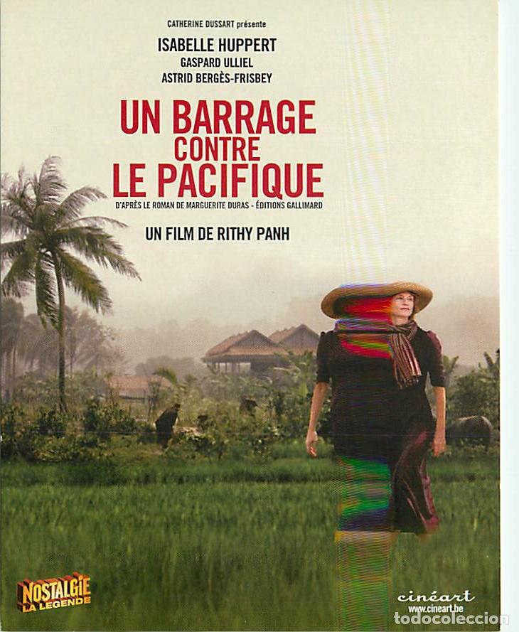 Cinema: Cinema - Affiche de Film - Un barrage contre le Pacifique - Isabelle Hupert - Carte Neuve - CPM - Vo