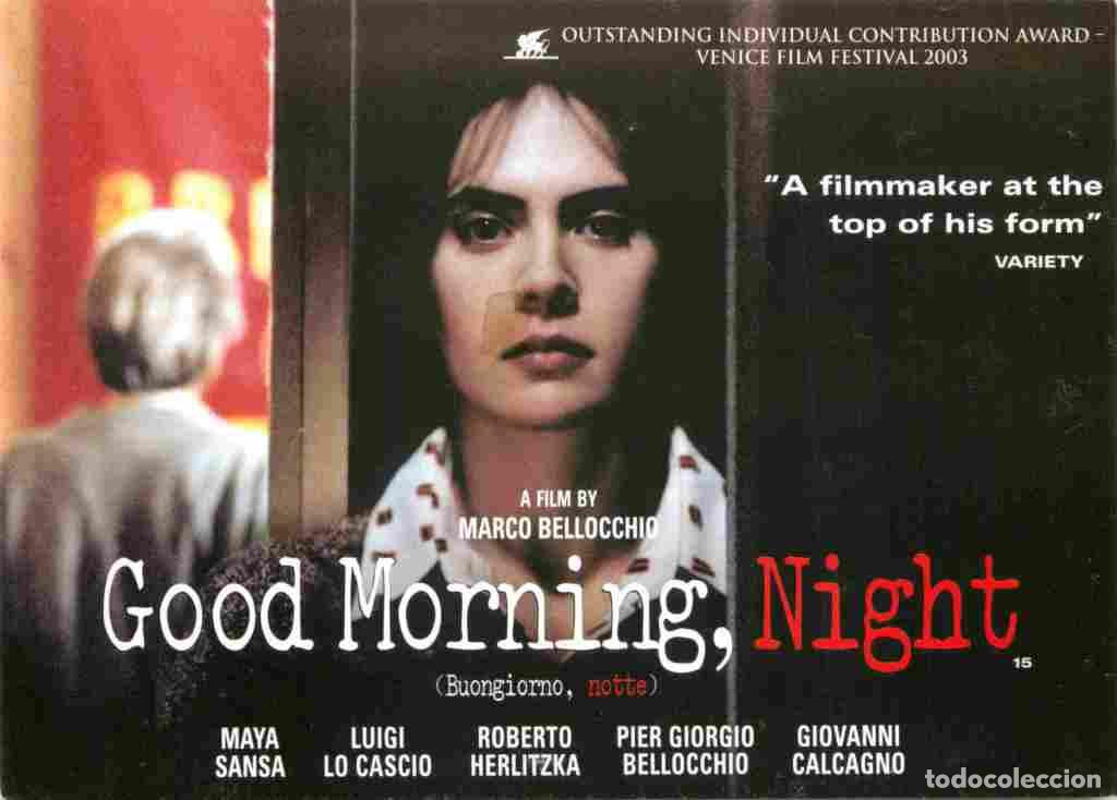 Kino: Cinema - Affiche de Film - Good Morning Night - Maya Sansa - CPM - Carte Neuve - Voir Scans Recto-Ve