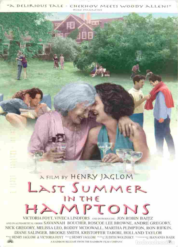 Cinema: Cinema - Affiche de Film - Last Summer in the Hamptons - CPM - Voir Scans Recto-Verso