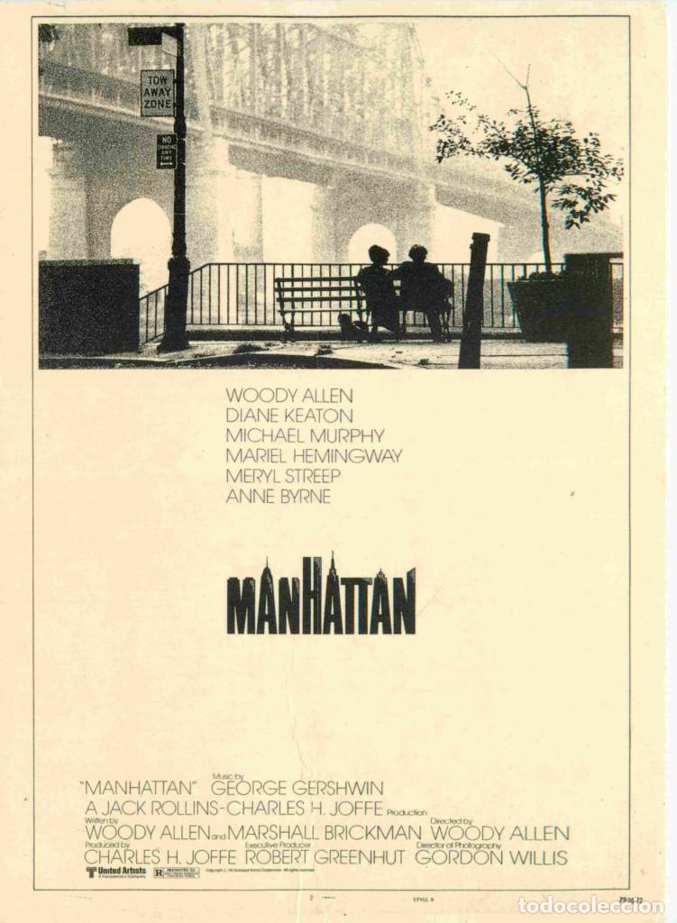 Cinema: Cinema - Affiche de Film - Manhattan - CPM - Carte Neuve - Voir Scans Recto-Verso