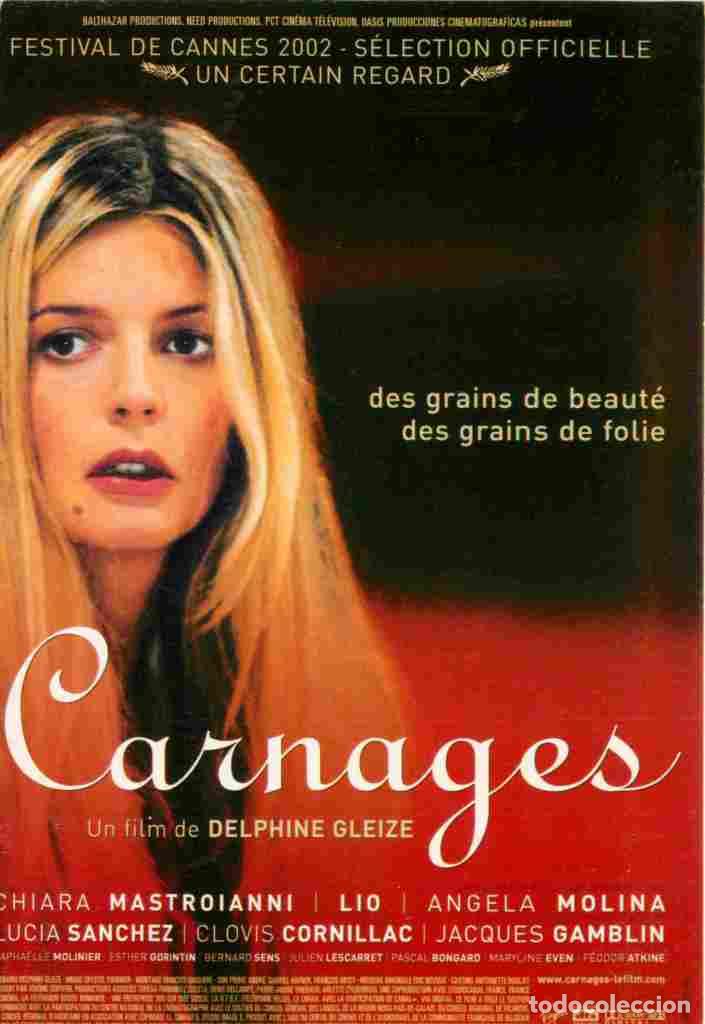 Cinema: Cinema - Affiche de Film - Carnages - Chiara Mastroianni - CPM - Carte Neuve - Voir Scans Recto-Vers