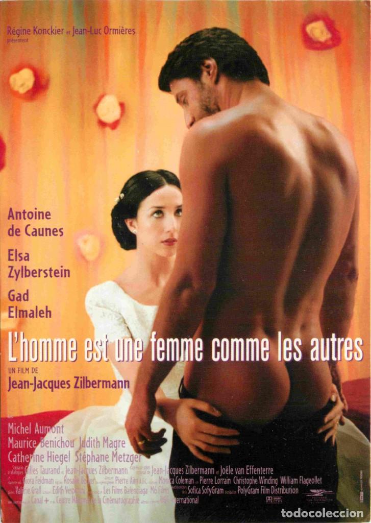 Cinema: Cinema - Affiche de Film - L'homme est une femme comme les autres - Antoine de Caunes - Elsa Zylbers