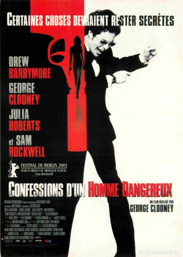 Kino: Cinema - Affiche de Film - Confessions d'un homme dangereux - George Clooney - CPM - Carte Neuve - V