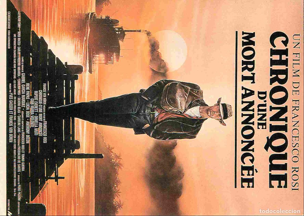 Kino: Cinema - Affiche de Film - Chronique d'une mort annonc&eacute;e - CPM - Carte Neuve - Voir Scans Recto-Vers