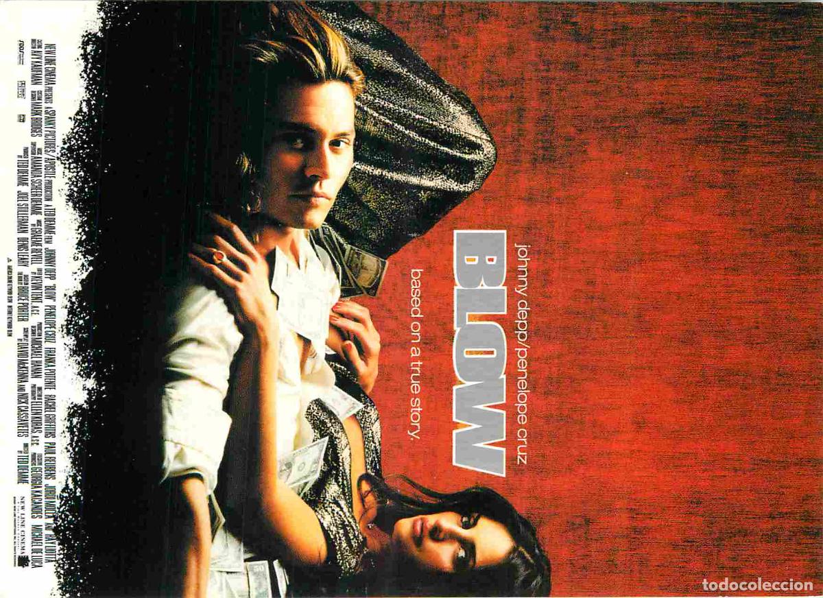 Kino: Cinema - Affiche de Film - Blow - Johnny Deep - Penelope Cruz - CPM - Carte Neuve - Voir Scans Recto