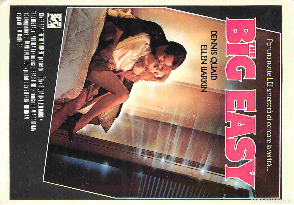 Kino: Cinema - Affiche de Film - The Big Easy - Dennus Quaid - Ellen Barkin - CPM - Voir Scans Recto-Verso