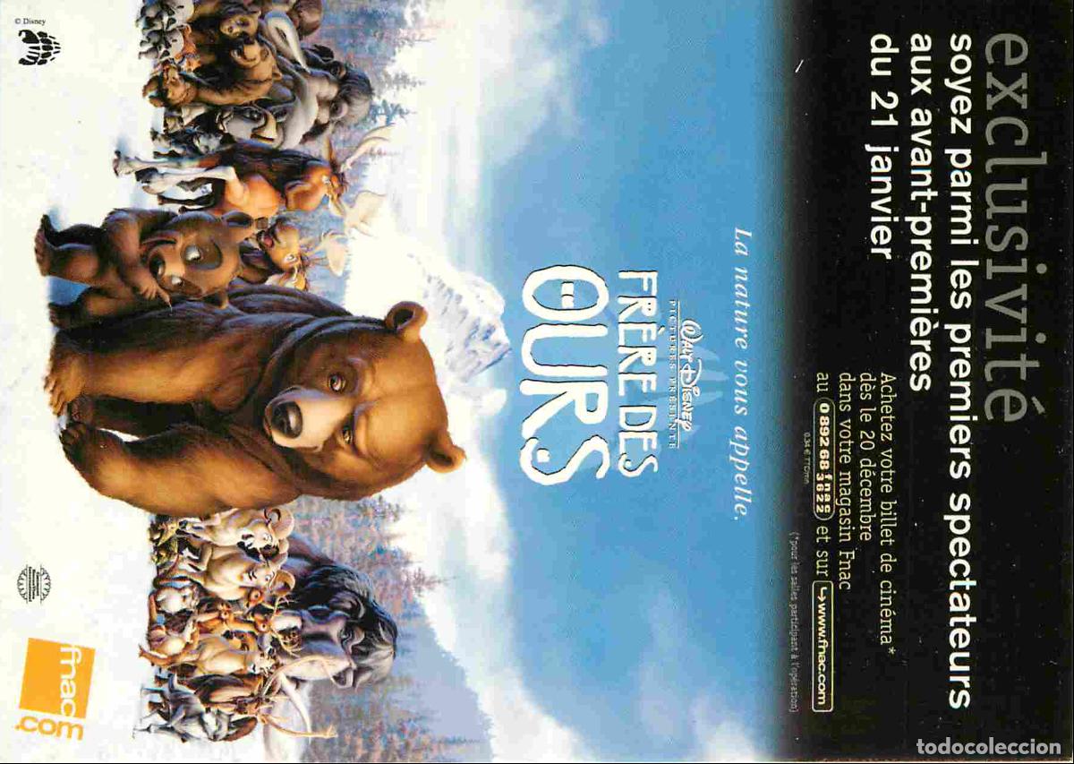 Kino: Cinema - Affiche de Film - Walt Disney - Fr&egrave;re des ours - CPM - Voir Scans Recto-Verso