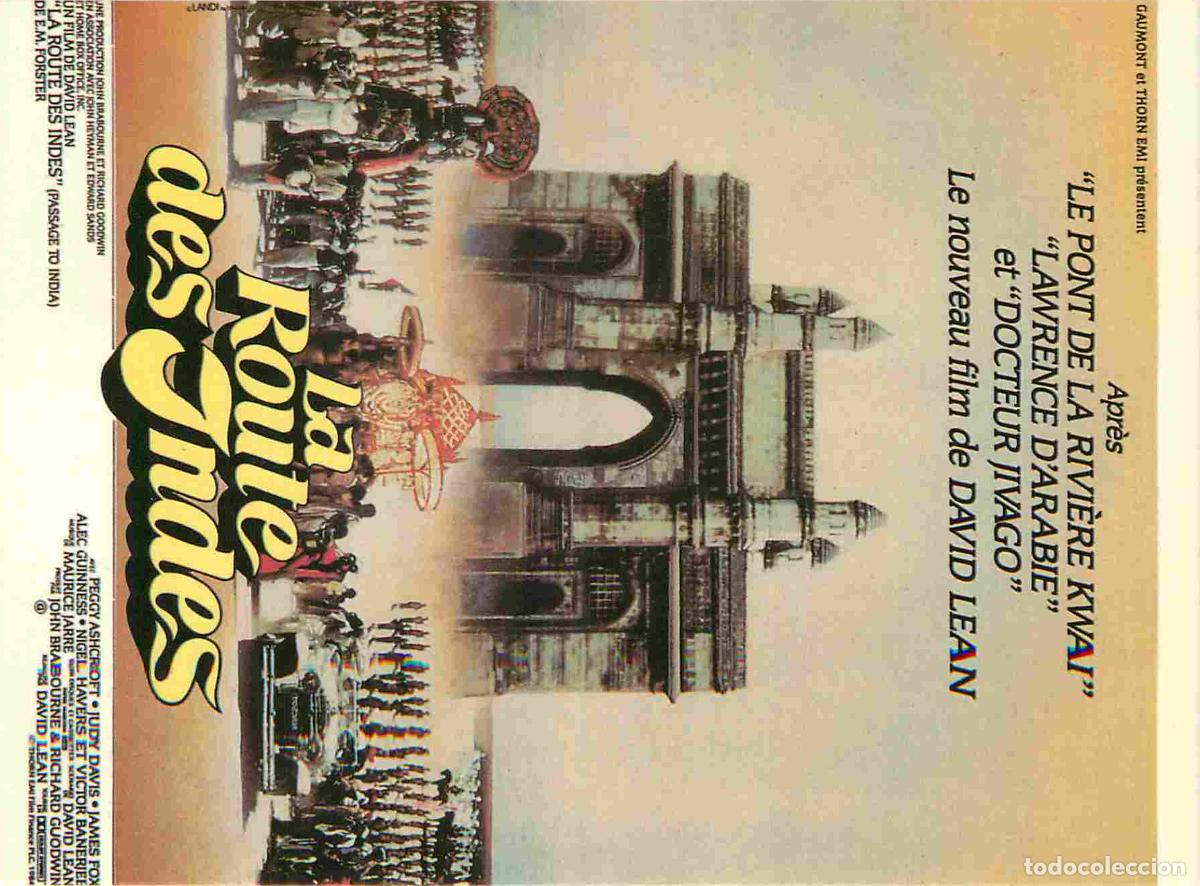 Cine: Cinema - Affiche de Film - La Route des Indes - CPM - Carte Neuve - Voir Scans Recto-Verso