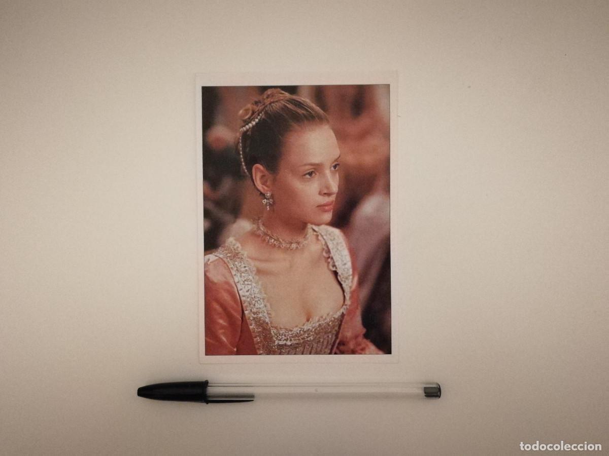 Cine: FICHA COLECCIONABLE -10*15- UMA THURMAN