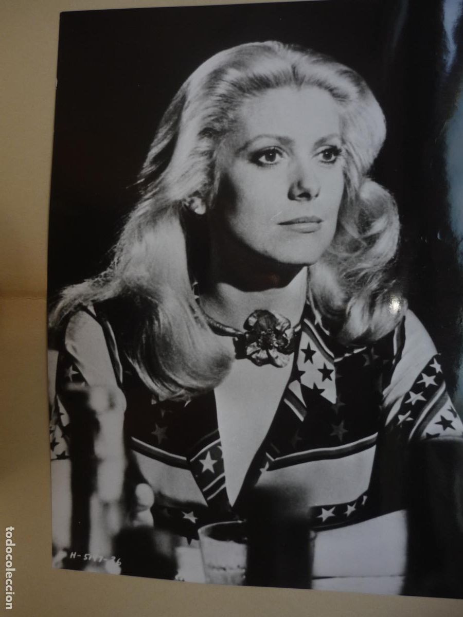 Cin&eacute;ma: destino fatal - foto original b/n - catherine deneuve - robert aldrich