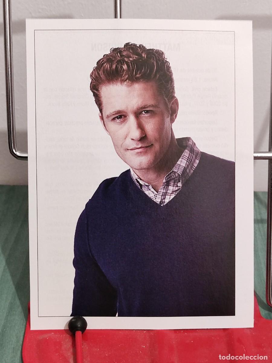 Cin&eacute;ma: Matthew Morrison . Ficha revista accion cine