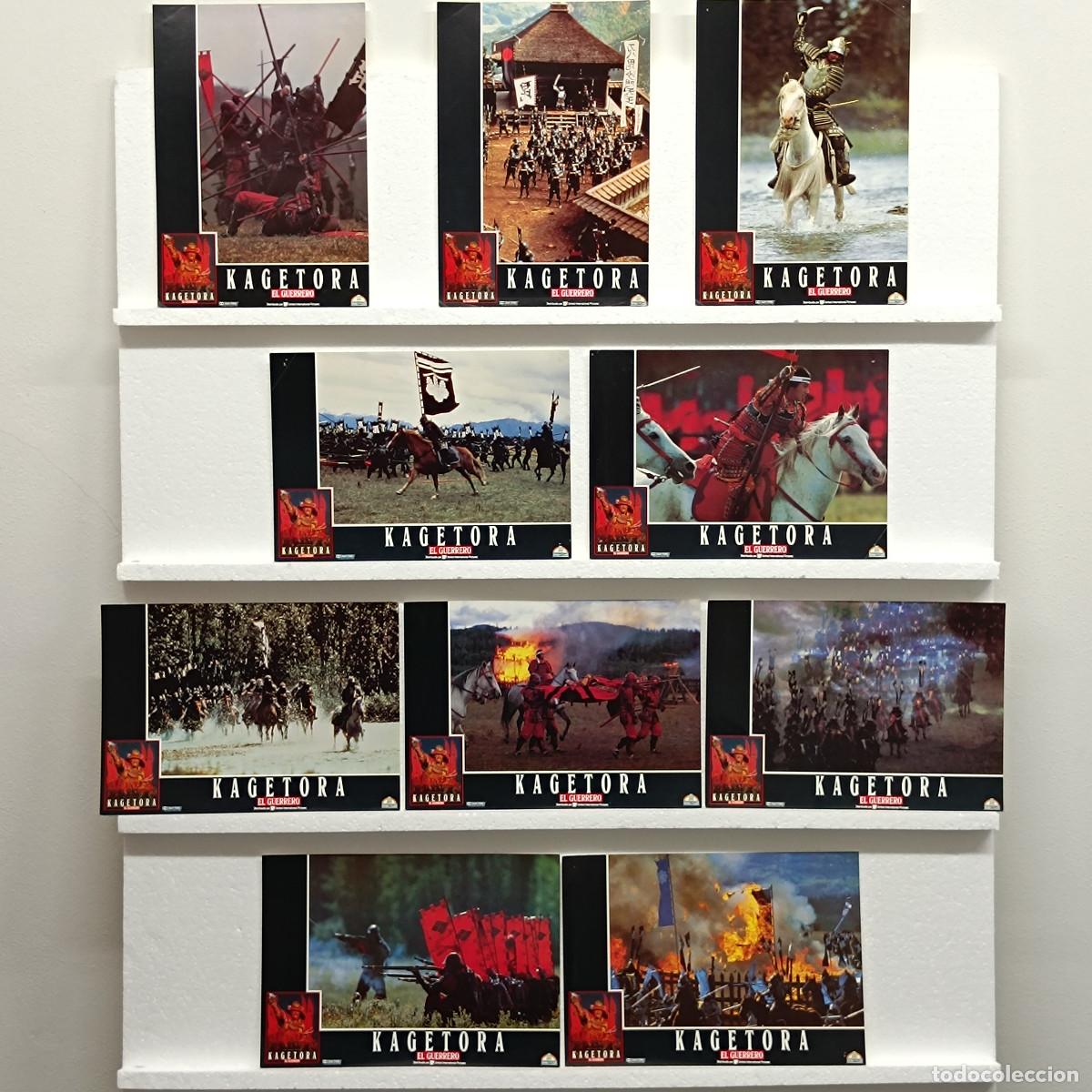 Cinema: LOTE 10 FOTOCROMOS. ORIGINALES DE CINE. KAGETORA EL GUERRERO.