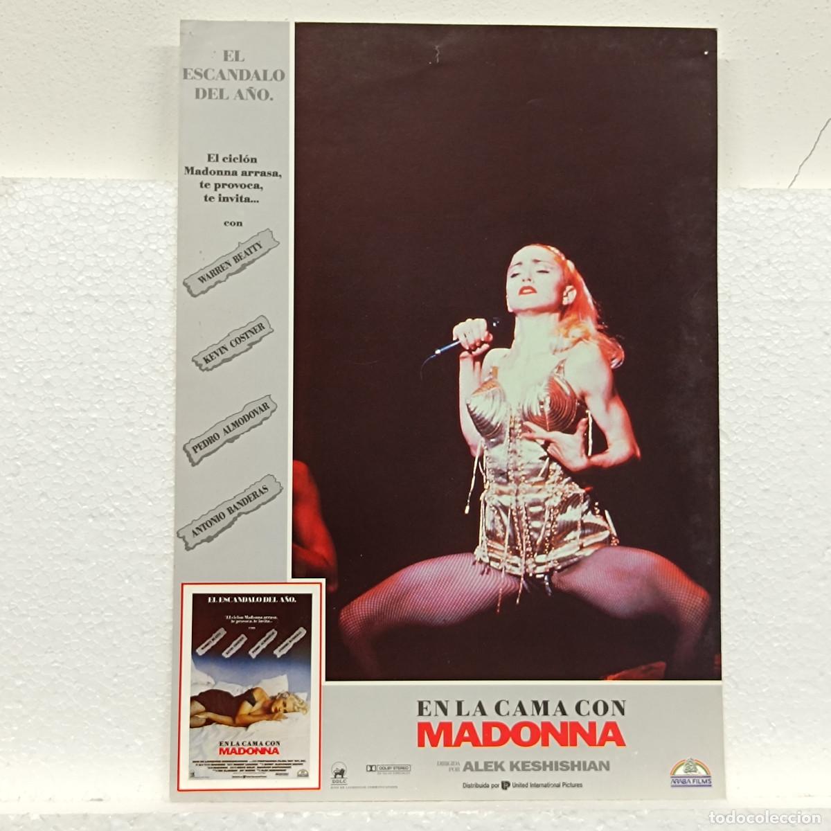 Cine: FOTOCROMO. ORIGINAL DE CINE. EN LA CAMA CON MADONNA.