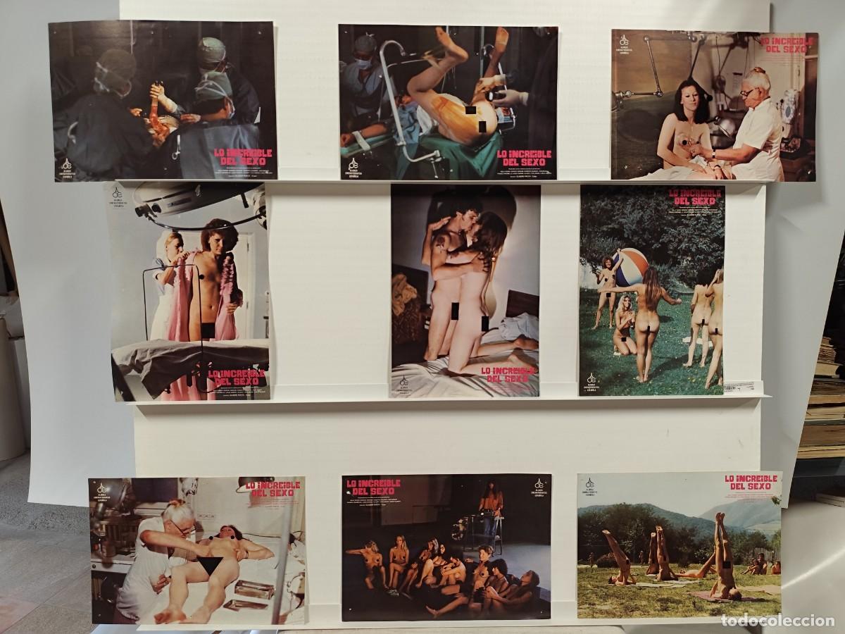 Cine: LO INCREIBLE DEL SEXO. CLAUDIO RACCA, CLASIFICADA S - 9 FOTOCROMOS