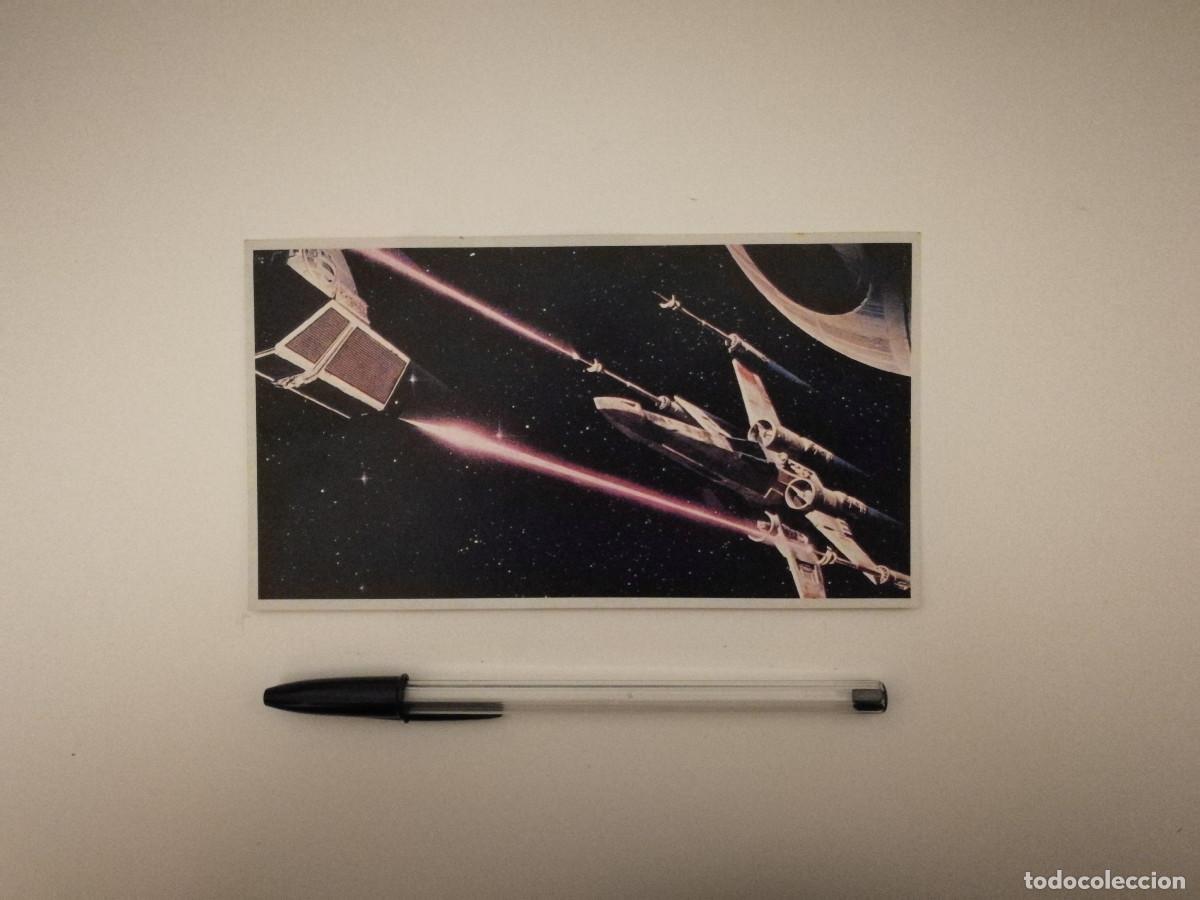 Cin&eacute;ma: TARJETA ACARTONADA - CAZA TIE - STAR WARS - LA GUERRA DE LAS GALAXIAS
