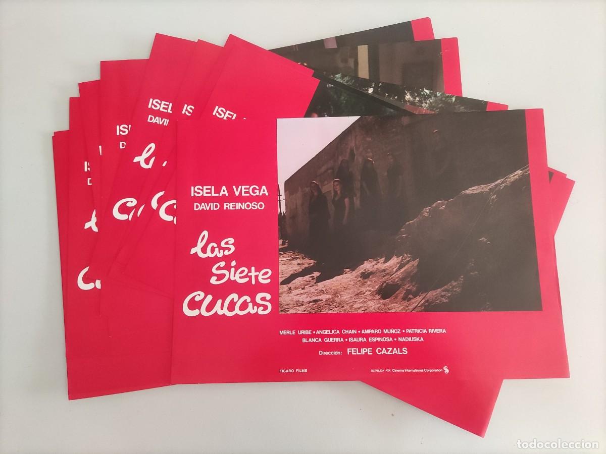 Kino: FT 243 - 10 Fotocromos Las siete cucas - Isela Vega, David Reinoso