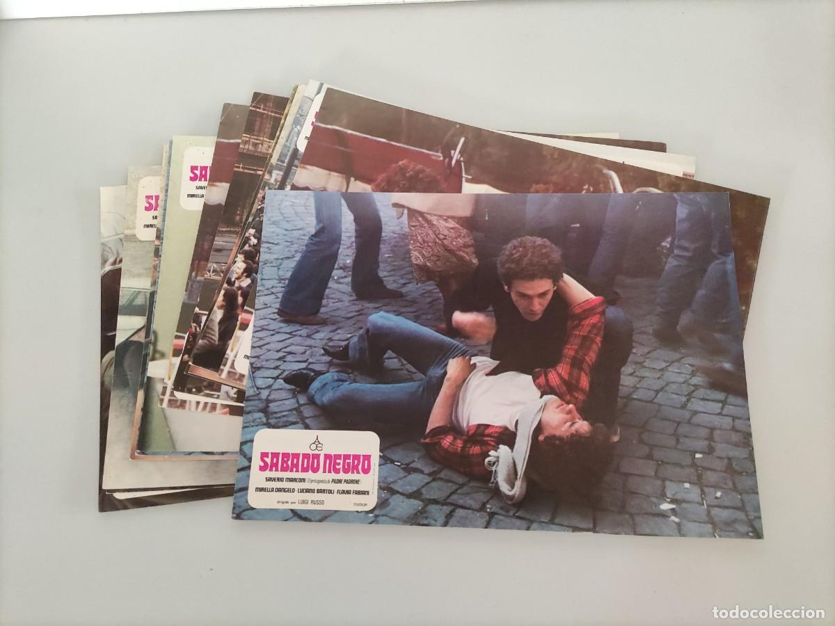 Cine: FT 272 - 14 Fotocromos S&aacute;bado negro - Saverio Marconi, Mirella Dangelo