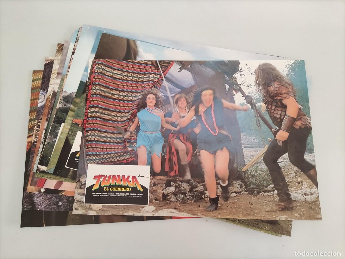 Cine: FT 292 - 12 Fotocromos Tunka El guerrero - Dan Barry, Paula Farrell