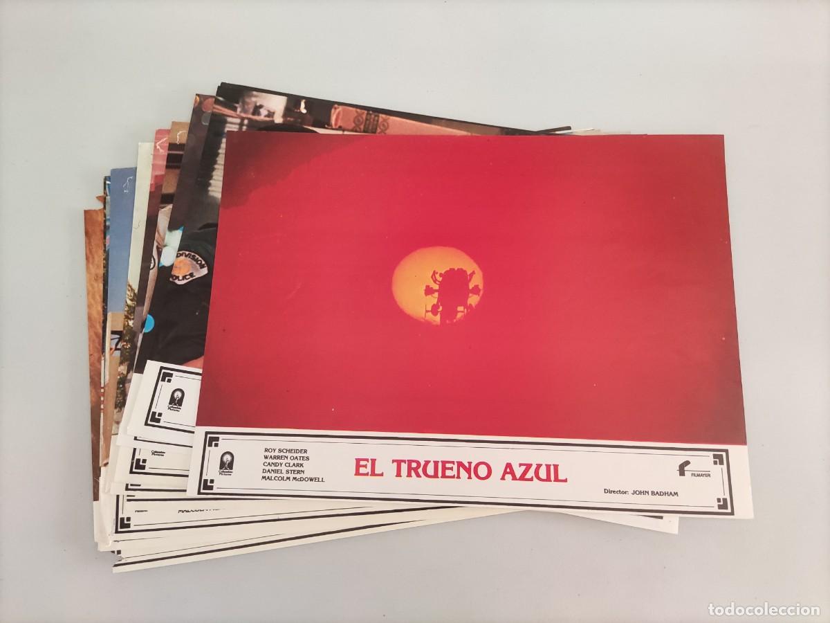 Cine: FT 296 - 11 Fotocromos El trueno azul - Roy Schneider, Warren Oates
