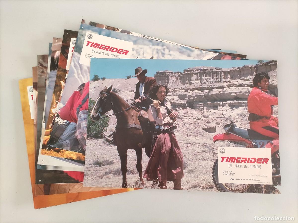 Cinema: FT 319 - 12 Fotocromos Timerider (El jinete del tiempo) - Fred Ward, Belinda Bauer