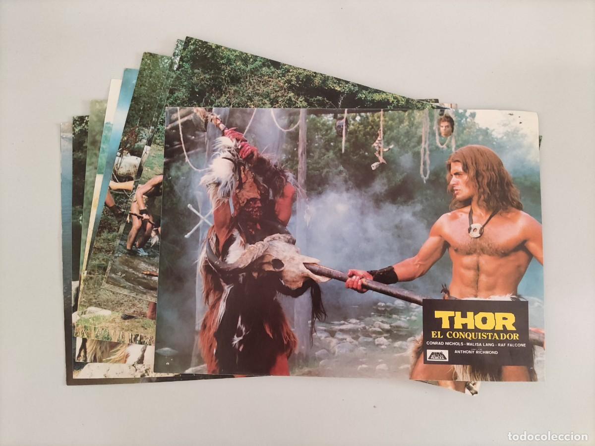 Cinema: FT 320 - 10 Fotocromos Thor el conquistador - Conrad Nichols, Malisa Lang