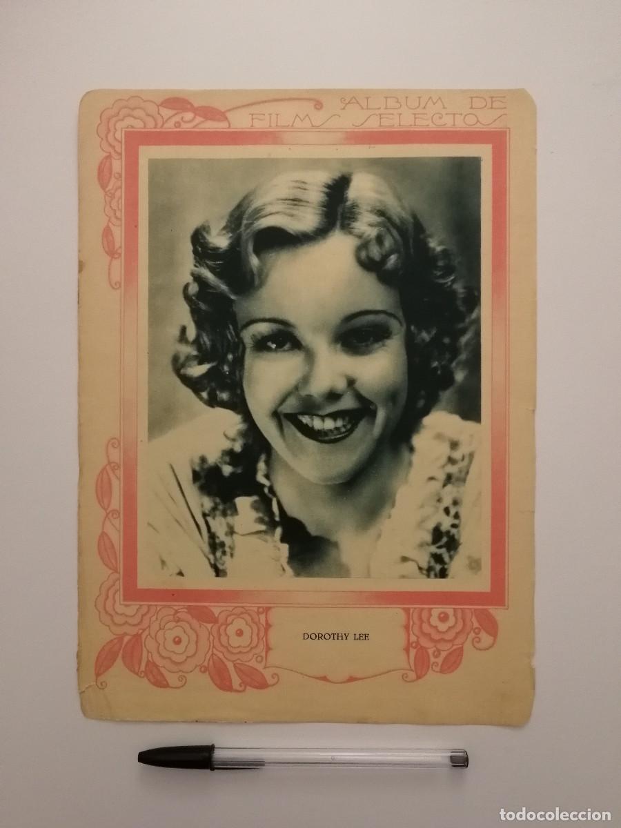 Cinema: ANTIGUA FICHA -A4- DOROTHY LEE y CHARLES FARRELL