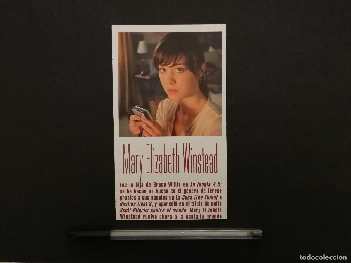 Cinema: TARJETA ACARTONADA - Mary Elizabeth Winstead