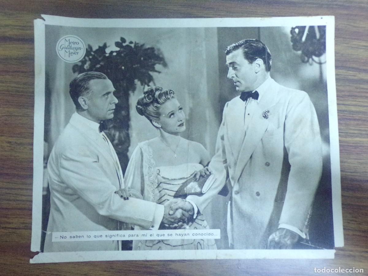 Cine: fotograma folleto Metro Goldwyn Mayer original. actores y actrices.