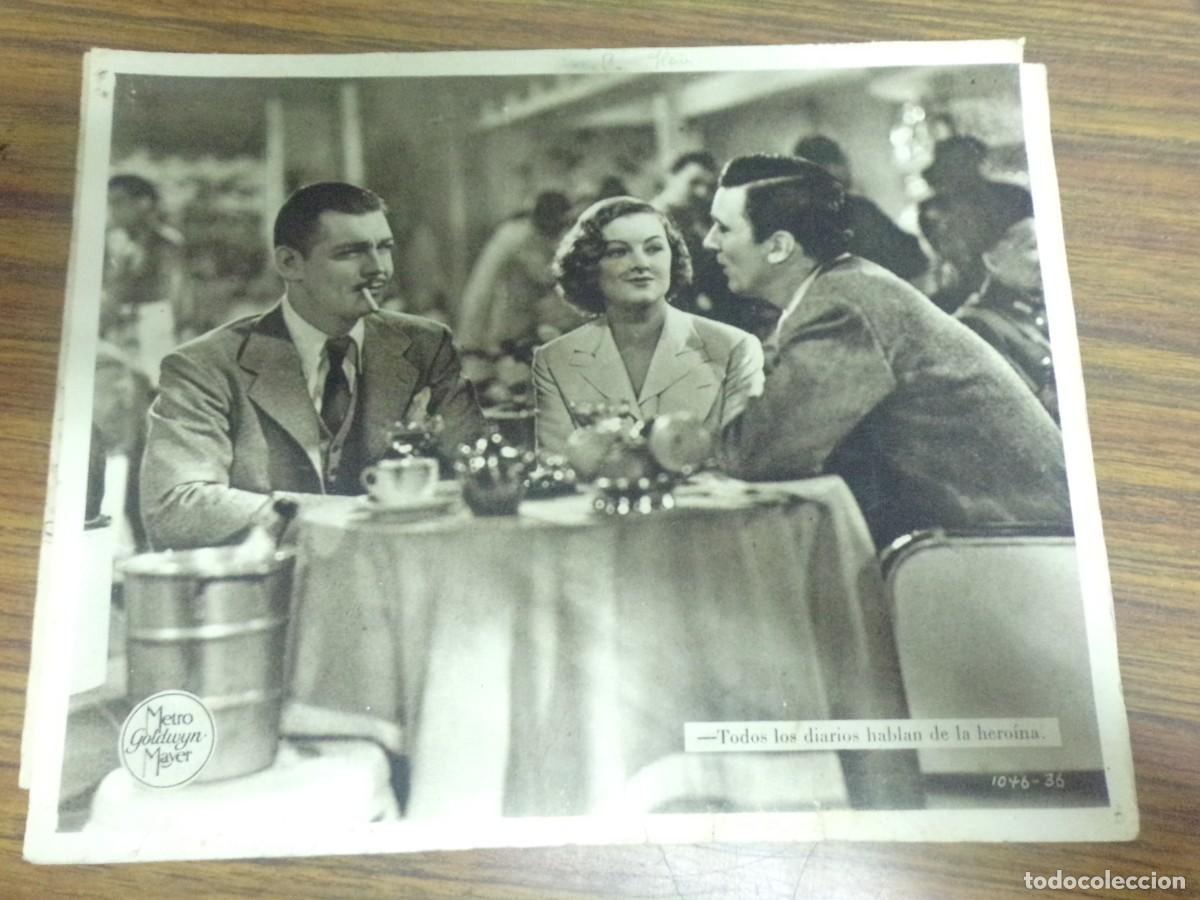 Cine: fotograma folleto Metro Goldwyn Mayer original. actores y actrices.