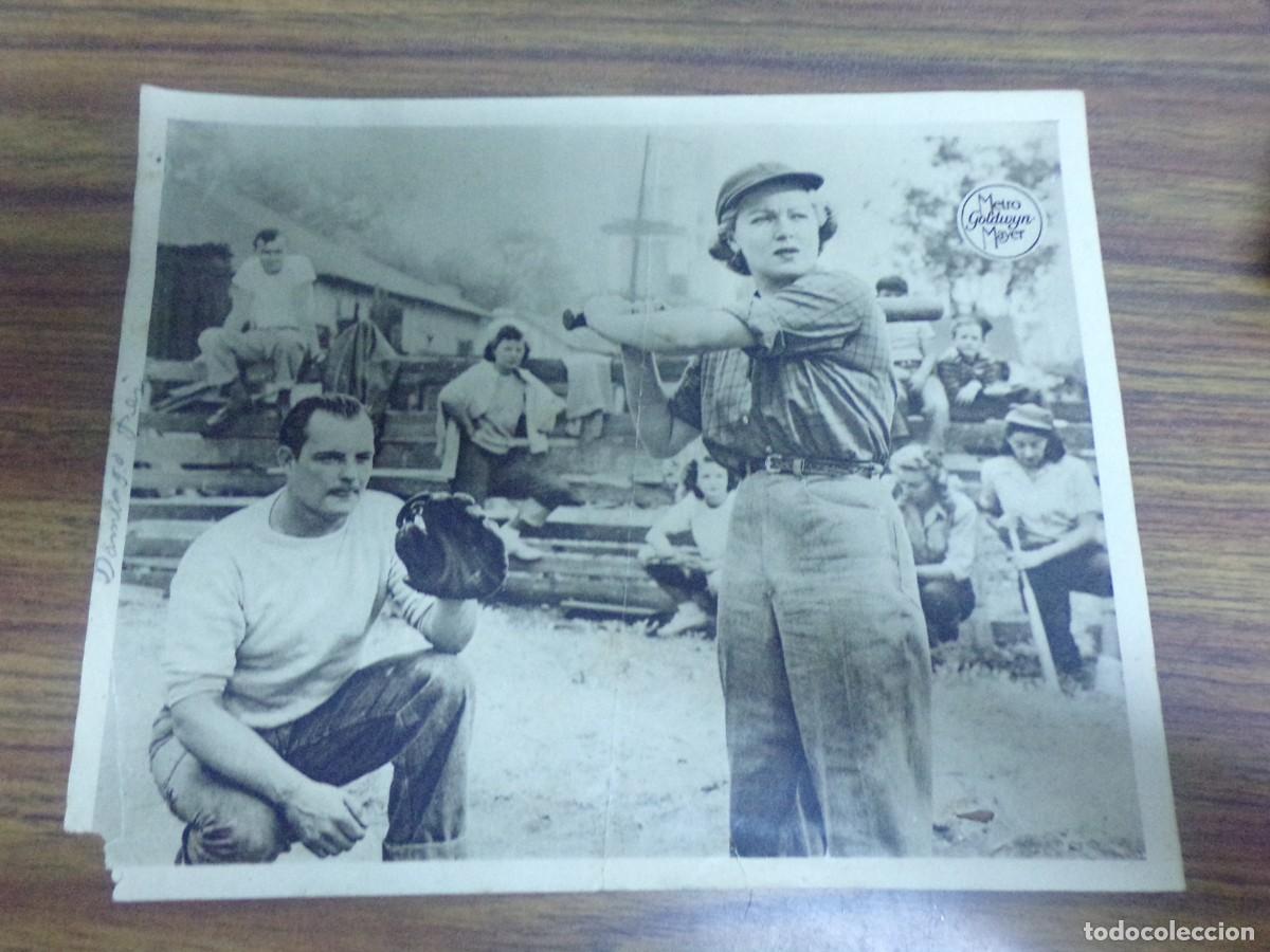 Cine: fotograma folleto Metro Goldwyn Mayer original. actores y actrices.