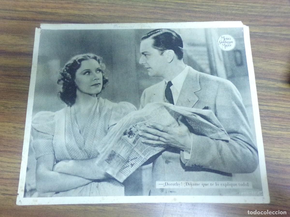 Cine: fotograma folleto Metro Goldwyn Mayer original. actores y actrices.