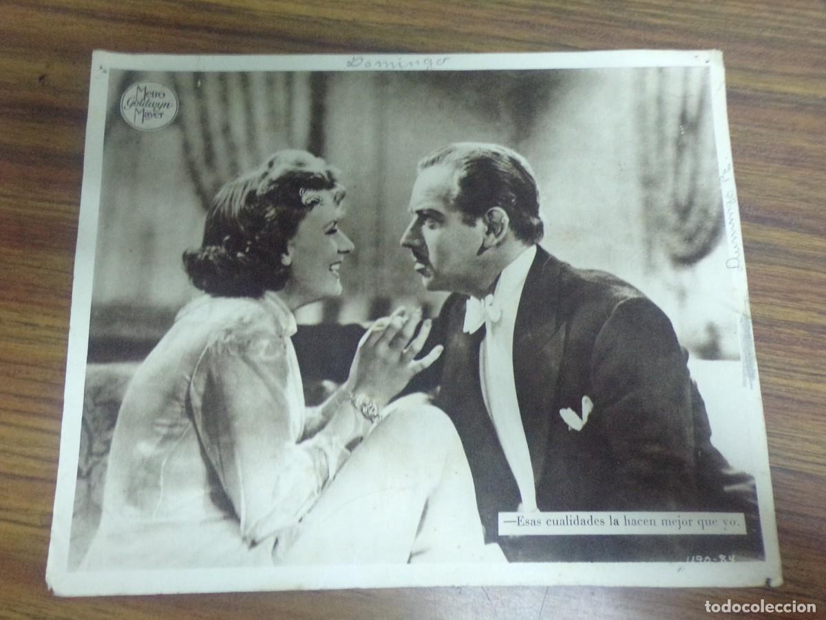 Cine: fotograma folleto Metro Goldwyn Mayer original. actores y actrices.