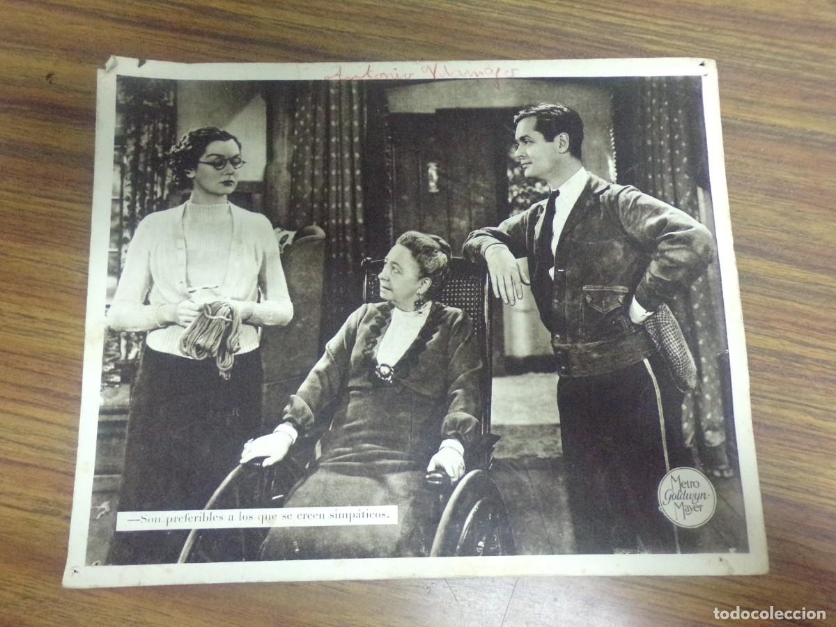 Cine: fotograma folleto Metro Goldwyn Mayer original. actores y actrices.