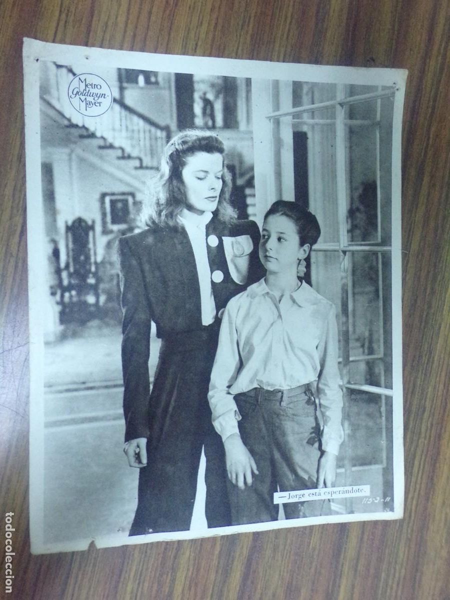 Cine: fotograma folleto Metro Goldwyn Mayer original. actores y actrices.