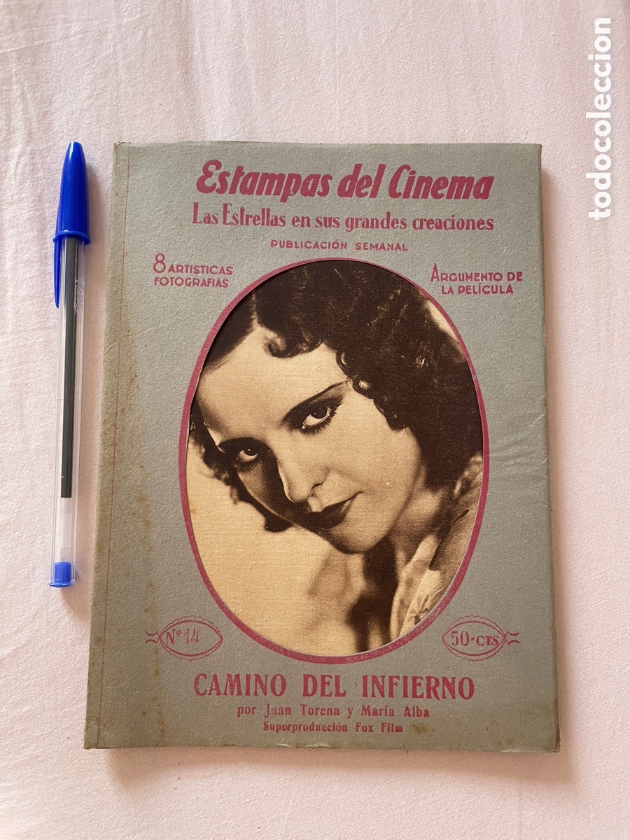 Cine: Estampas del cinema. Camino del infierno. N&uacute;mero 14.