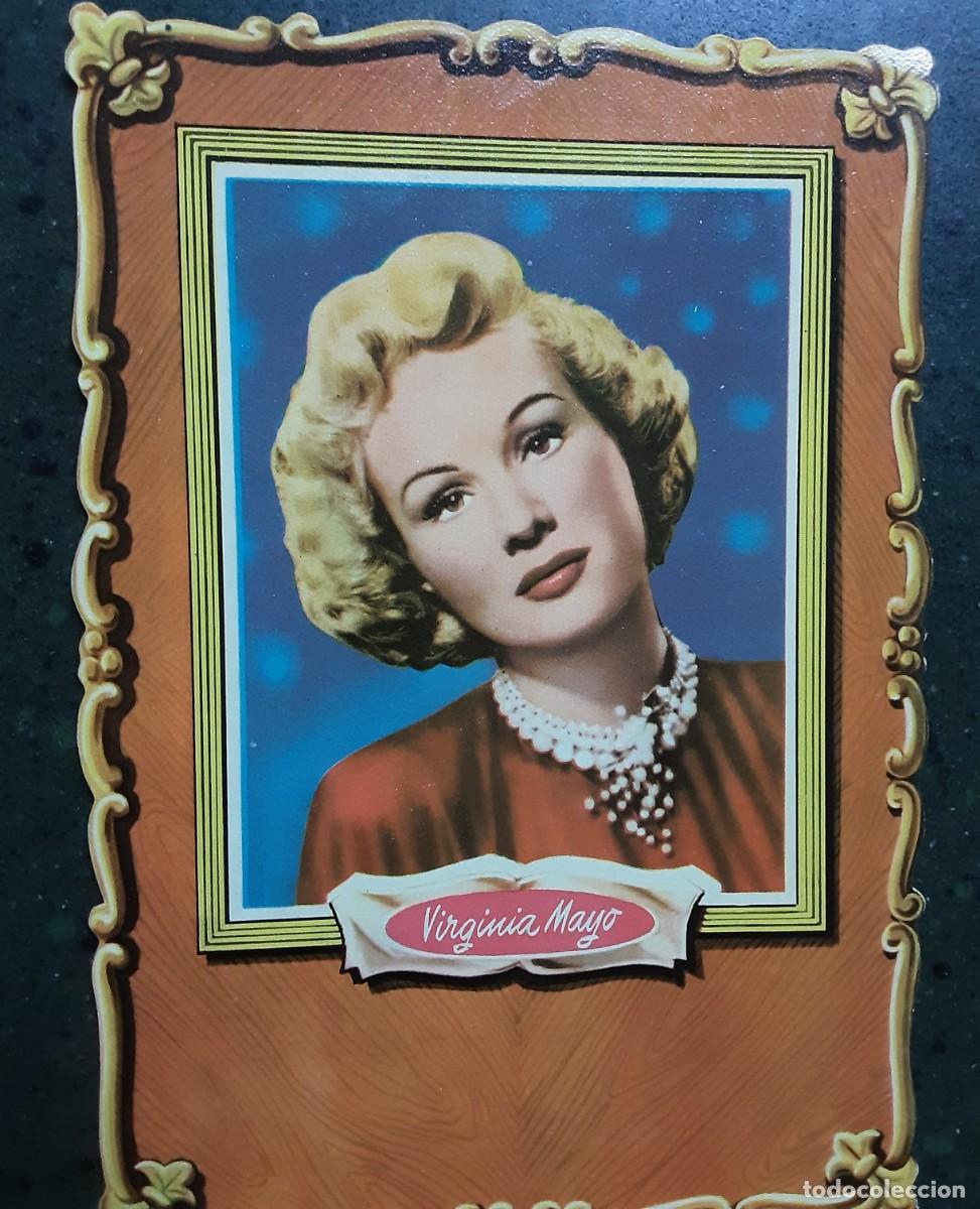 Cine: Foto WARNER BROSS, VIRGINIA MAYO, enmarcada.