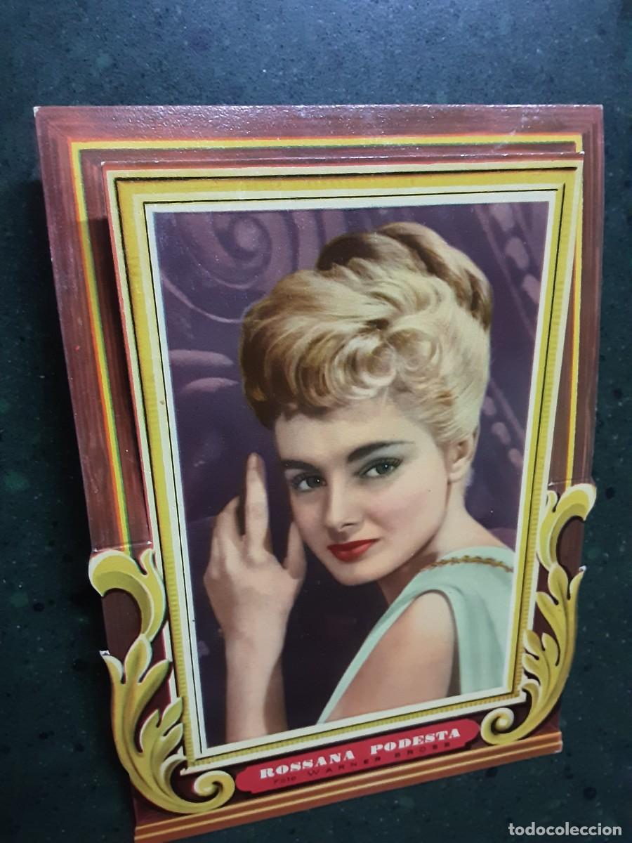 Cine: Foto WARNER BROSS, ROSSANA PODESTA, enmarcada.