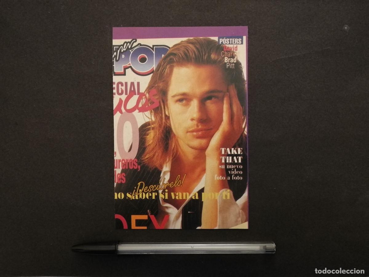 Cine: TARJETA ACARTONADA -9*13- BRAD PITT