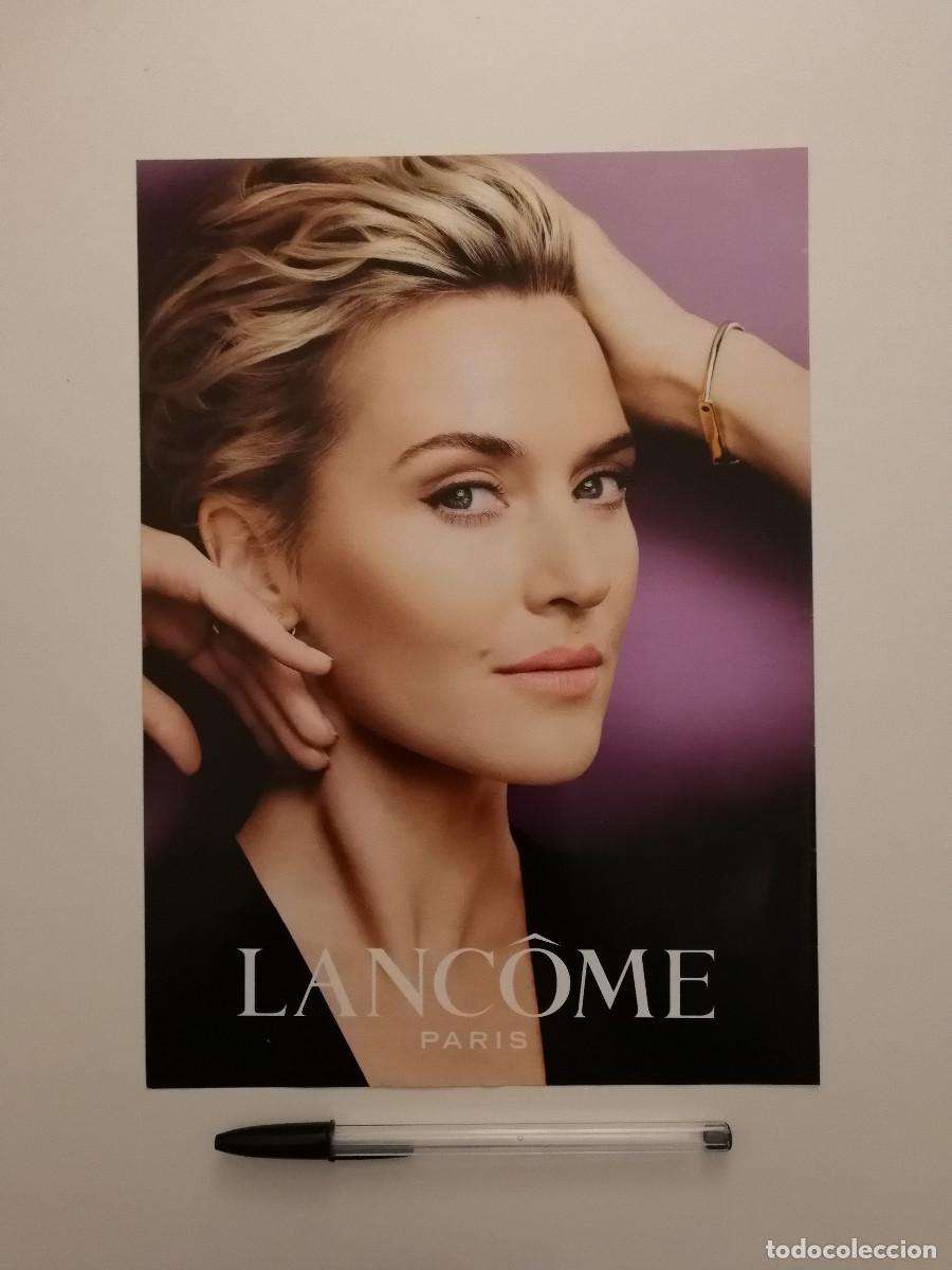 Cine: ANUNCIO ACARTONADO -10*15- KATE WINSLET - PUBLICIDAD LANCOME
