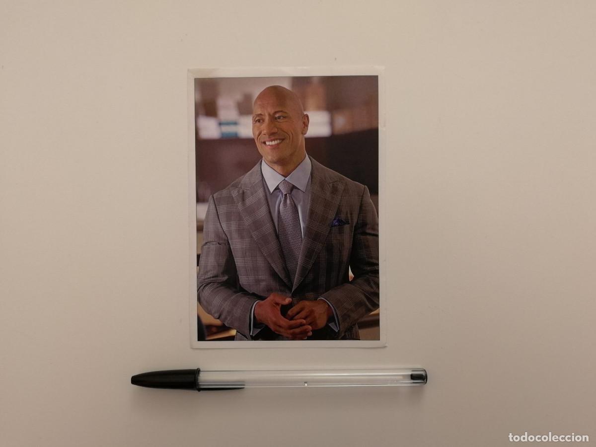 Kino: FICHA COLECCIONABLE -10*15- Dwayne Johnson