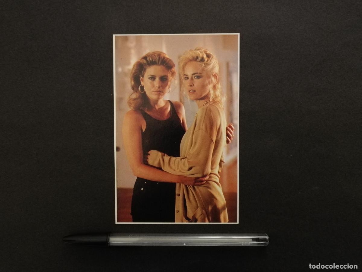 Kino: TARJETA ACARTONADA -9*13- INSTINTO BASICO - SHARON STONE
