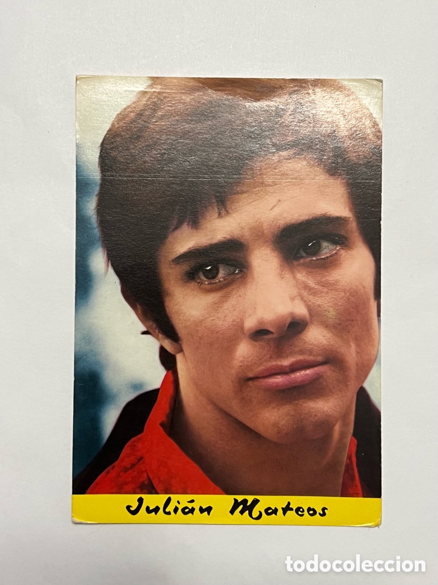 Kino: JULI&Aacute;N MATEOS.. Postal Actor espa&ntilde;ol (a.1938-1996) Edic., Bergas.. S/C