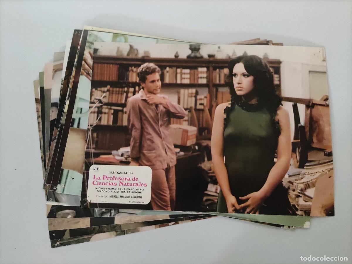 Cinema: FT 340 - 11 Fotocromos La profesora de ciencias naturales - Lilli Carati, &Aacute;lvaro Vitali