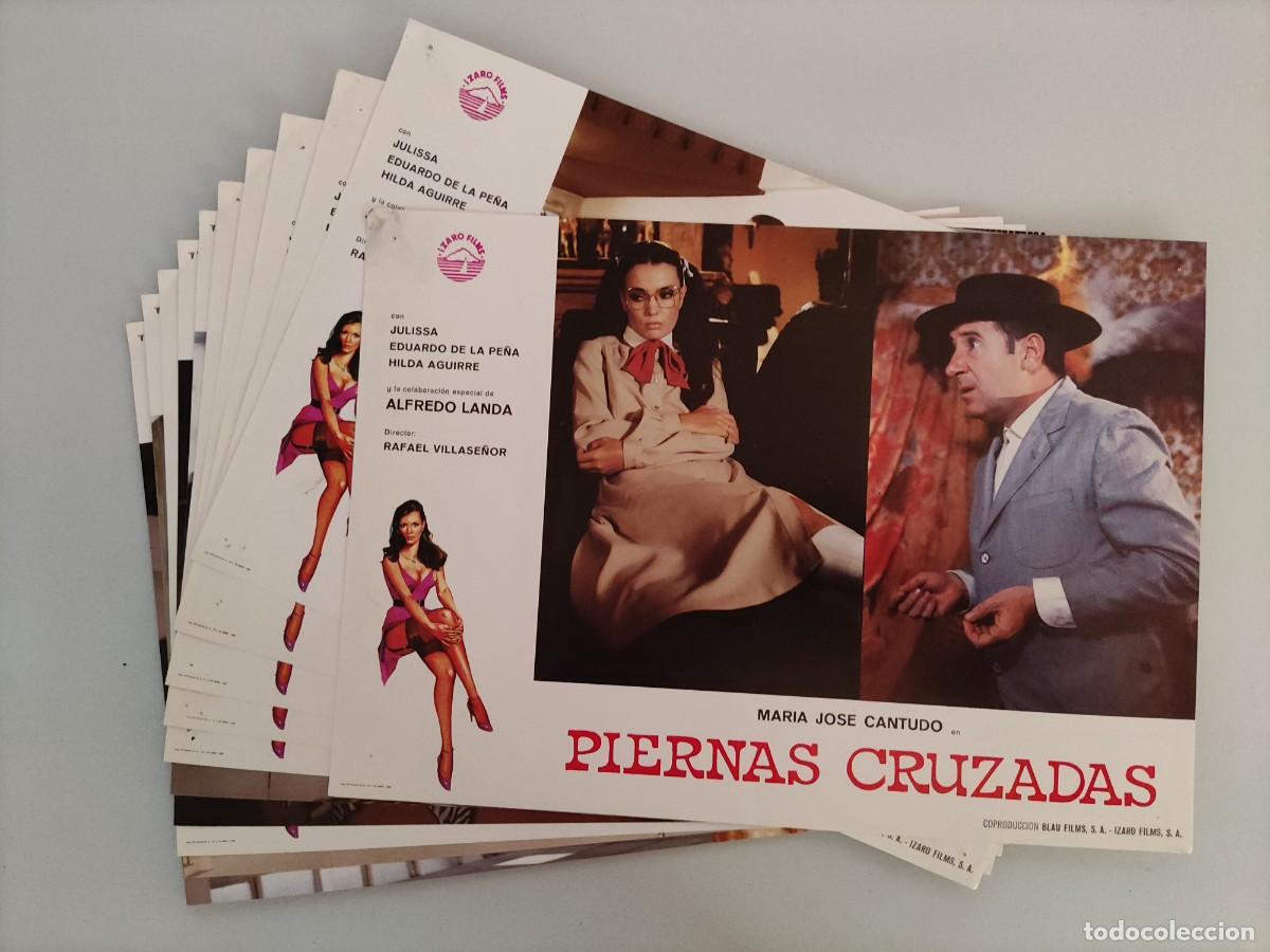 Cine: FT 368 - 11 Fotocromos Piernas cruzadas - Alfredo Landa, Mar&iacute;a Jos&eacute; Cantudo