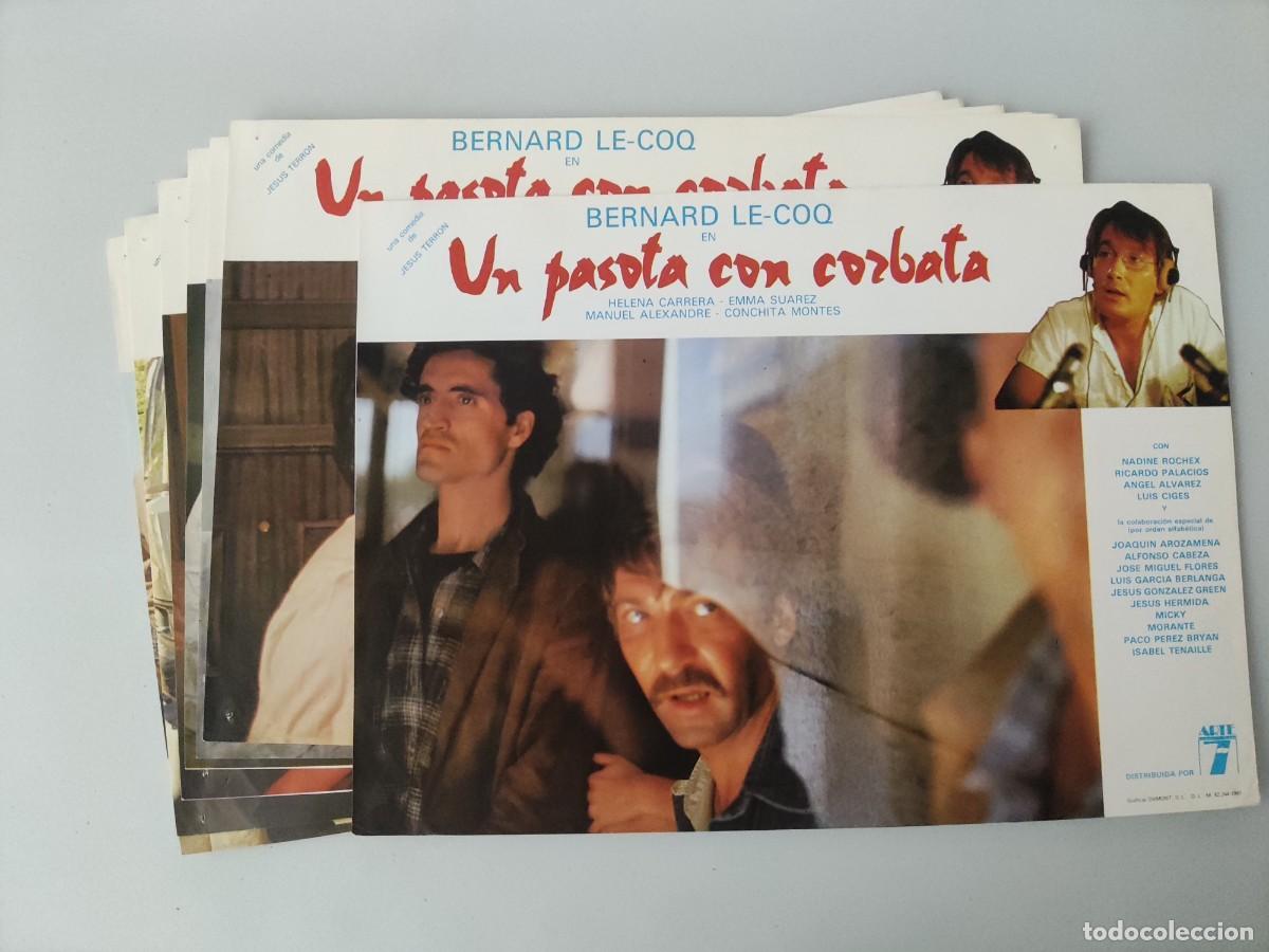 Cinema: FT 384 - 7 Fotocromos Un pasota con corbata - Bernard Le-Coq, Helena Carrera