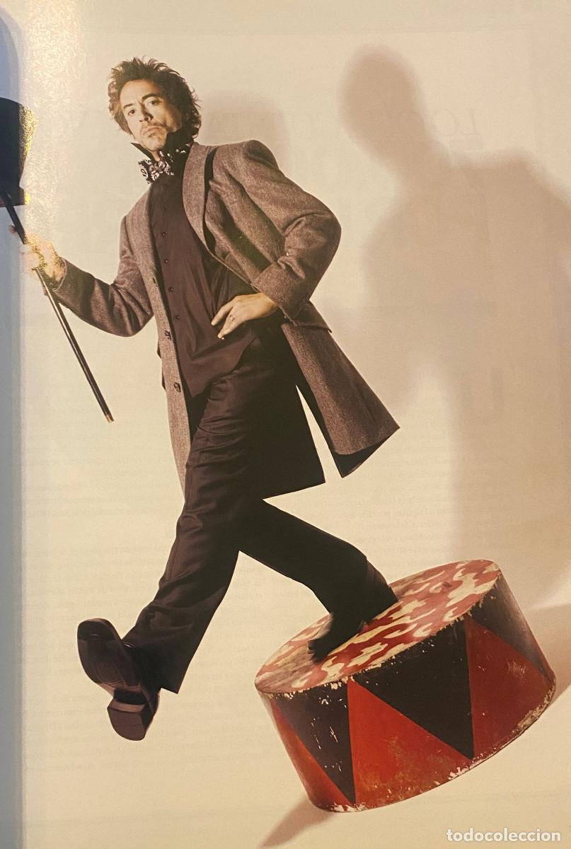 Cine: Fotograf&iacute;a del actor Robert Downey Jr. P&aacute;gina de revista. A&ntilde;o 2009. Enmarcable. Nueva.