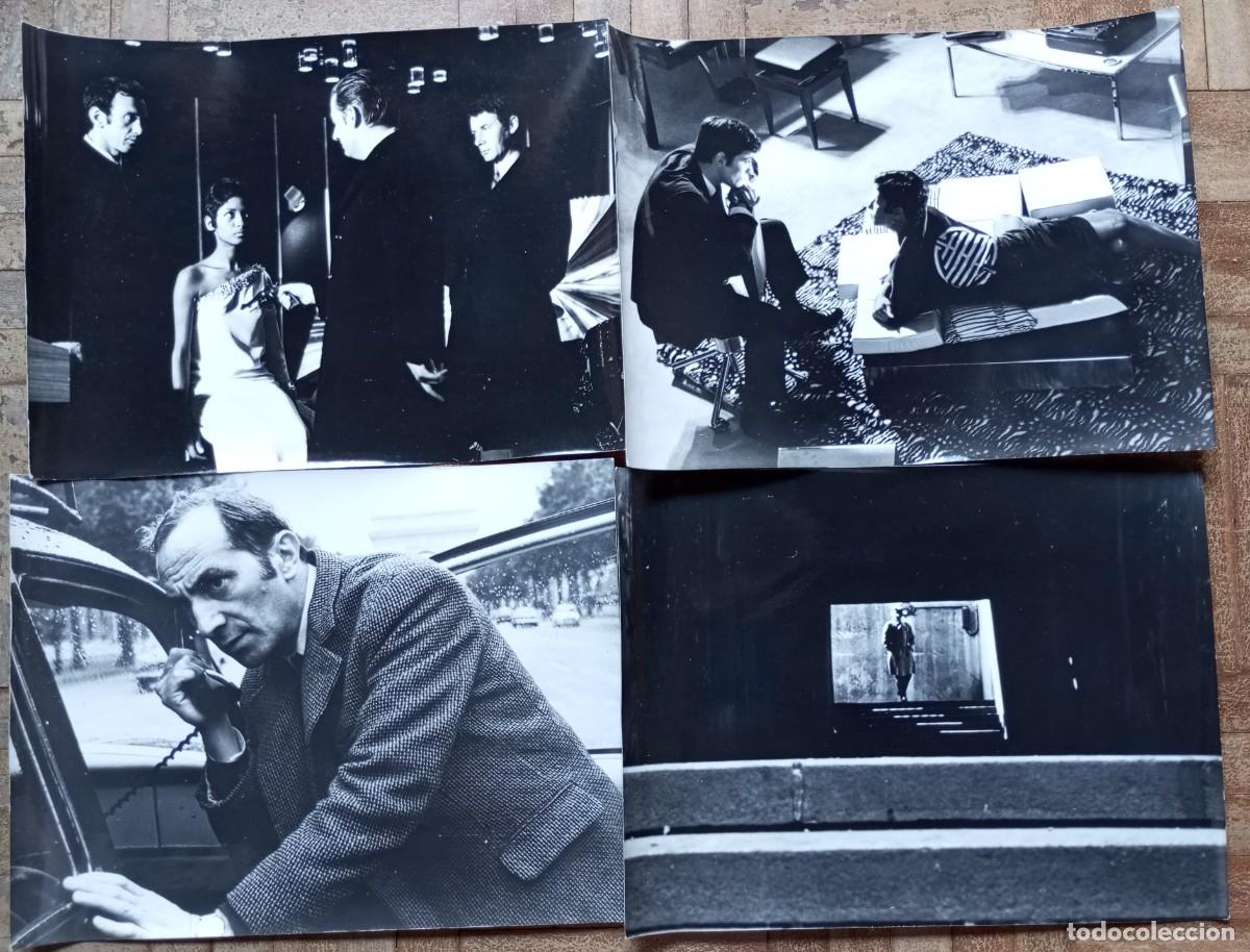 Kino: EL SILENCIO DE UN HOMBRE (LE SAMOURA&Iuml;). 4 FOTOS. ALAIN DELON, CATY ROSIER