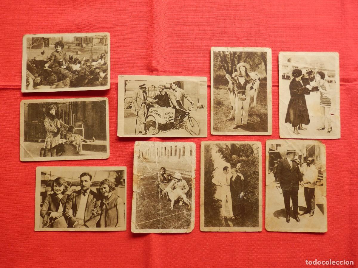 Kino: Los artistas cinematograficos en la intimidad serie A, 24 cromos 4 repes chocolate amatller a&ntilde;os 20