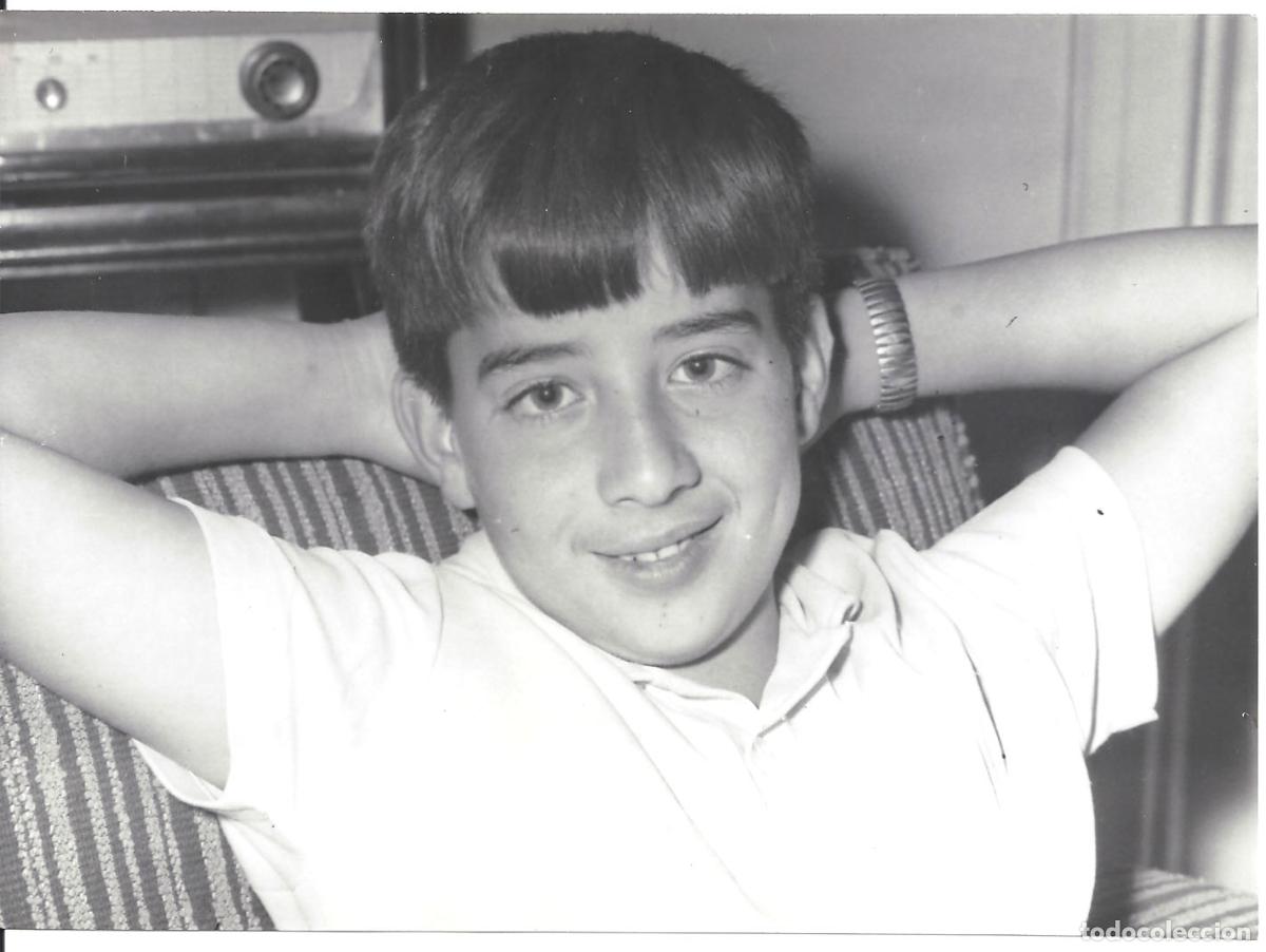 Kino: FJCx 1183 PABLITO CALVO FOTO B/N ORIGINAL ESPA&Ntilde;OLA FOTOGRAFO MONTOYA