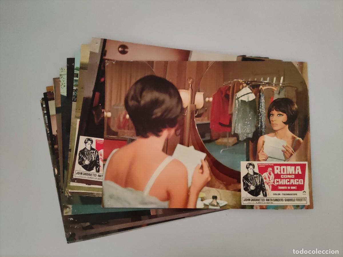Cine: FT 399 - 12 Fotocromos Roma contra Chicago - John Cassavetes, Anita Sanders